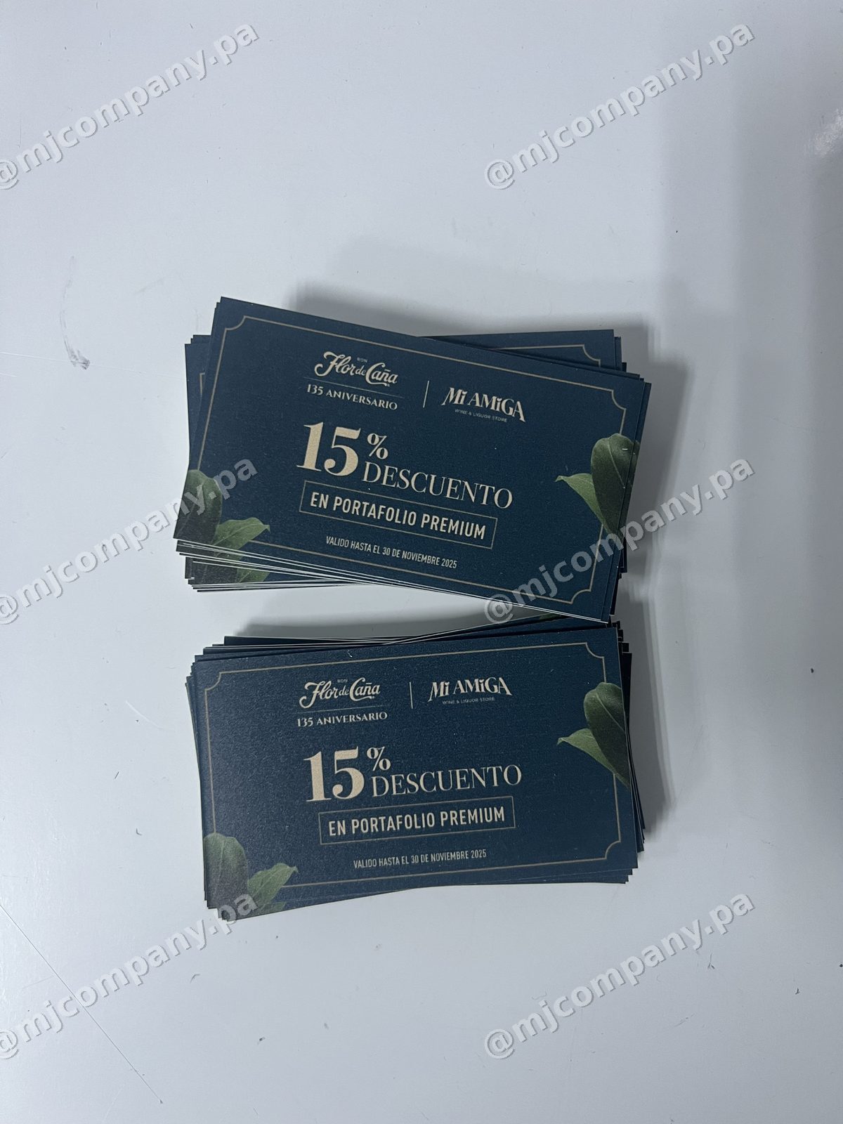 Tarjetas de presentación